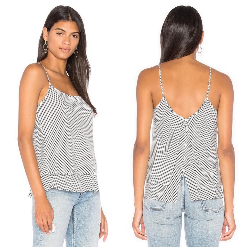 NWT Joie Islaya Striped Silk Tank Top!